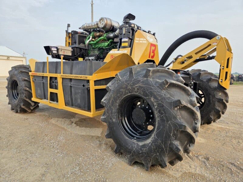 2025 Bazooka FarmStar Wolverine w. 6.8L John Deere 300 HP w. 85 Hrs