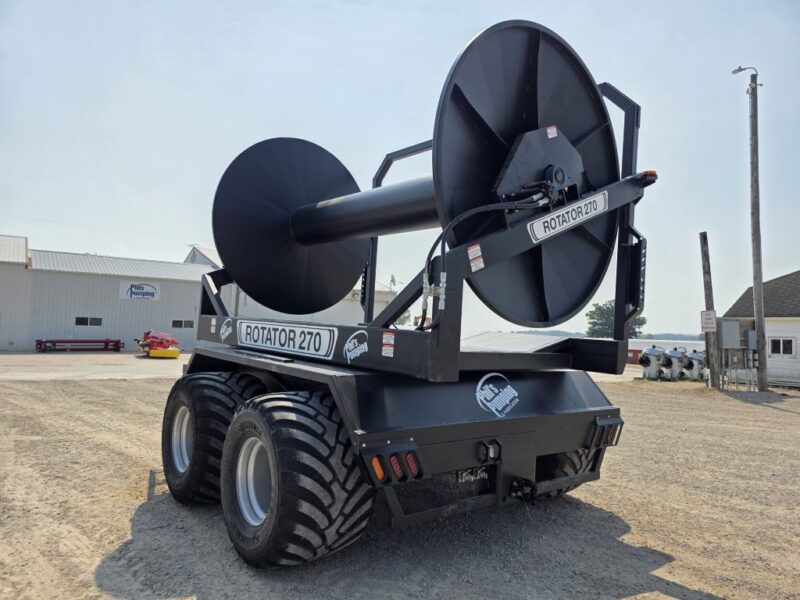 New BLACKOUT Phil’s Pumping Rotator 270 Turn Table Cart, 11-10″ MAX Hose Capacity