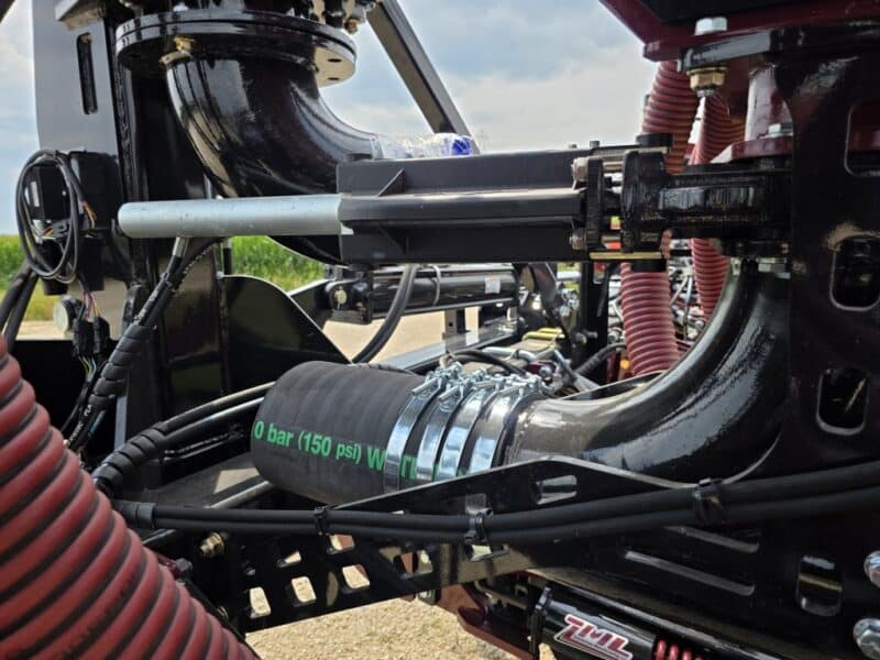 NEW 28′ ZML Toolbar w. 14 Red Viper Gen 4 Row Units w. 8″ Stinger