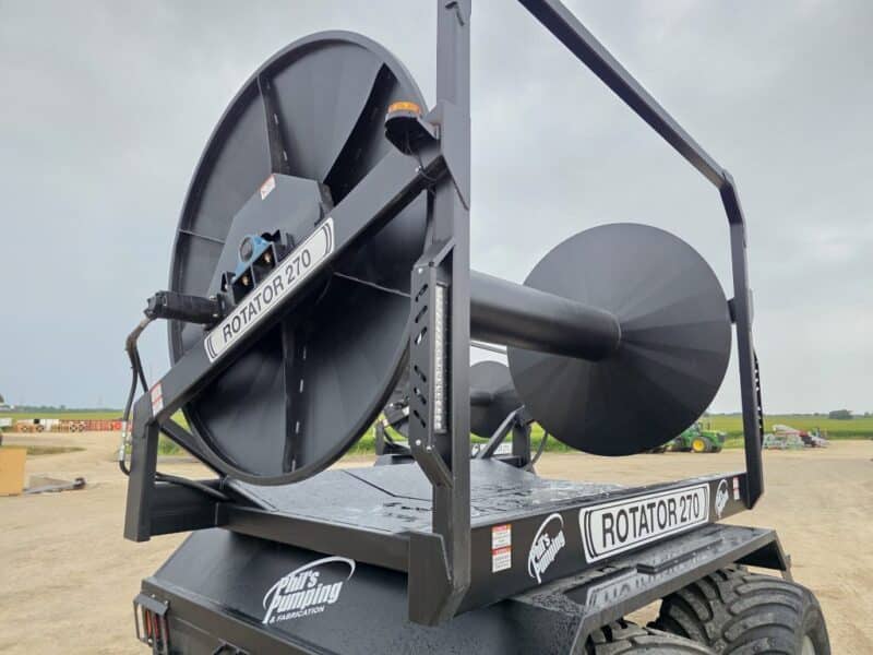 New BLACKOUT Phil’s Pumping Rotator 270 Turn Table Cart, 11-10″ MAX Hose Capacity
