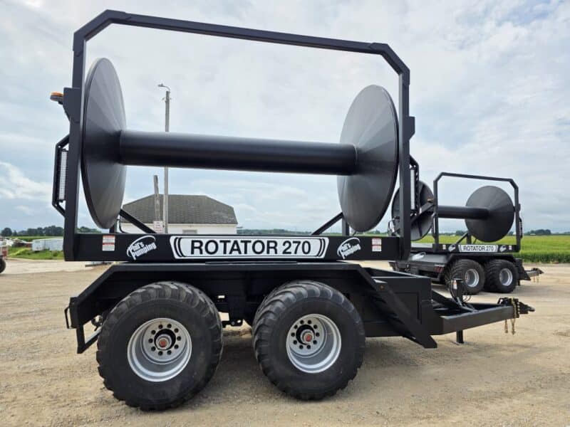 New BLACKOUT Phil’s Pumping Rotator 270 Turn Table Cart, 11-10″ MAX Hose Capacity