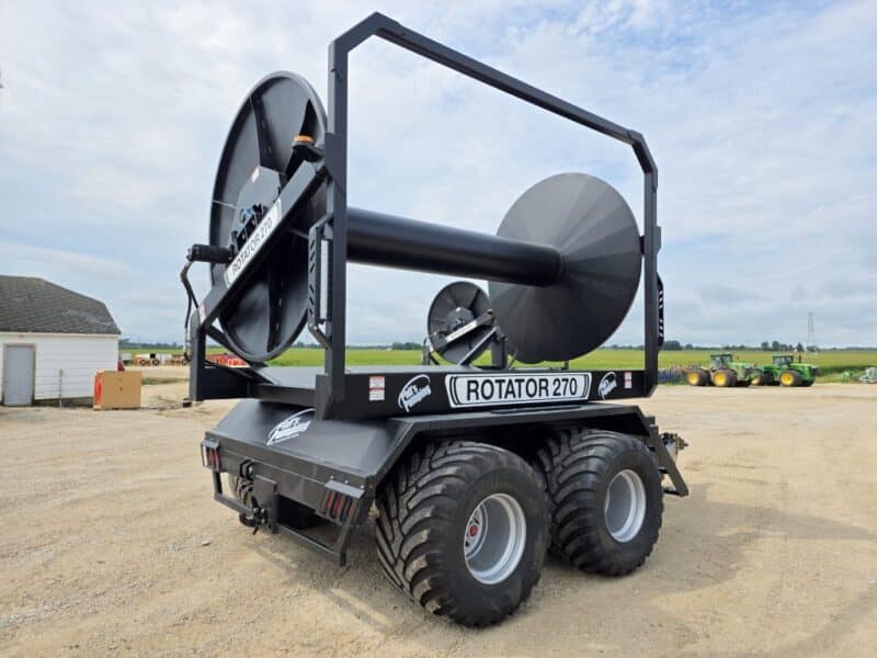 New BLACKOUT Phil’s Pumping Rotator 270 Turn Table Cart, 11-10″ MAX Hose Capacity