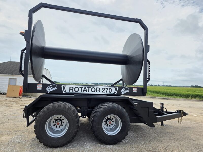 New BLACKOUT Phil’s Pumping Rotator 270 Turn Table Cart, 11-10″ MAX Hose Capacity
