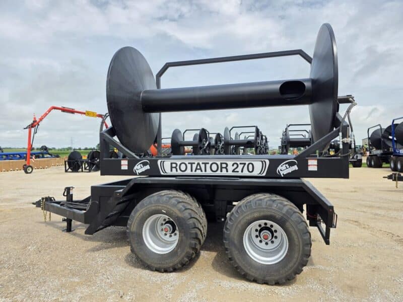 New BLACKOUT Phil’s Pumping Rotator 270 Turn Table Cart, 11-10″ MAX Hose Capacity
