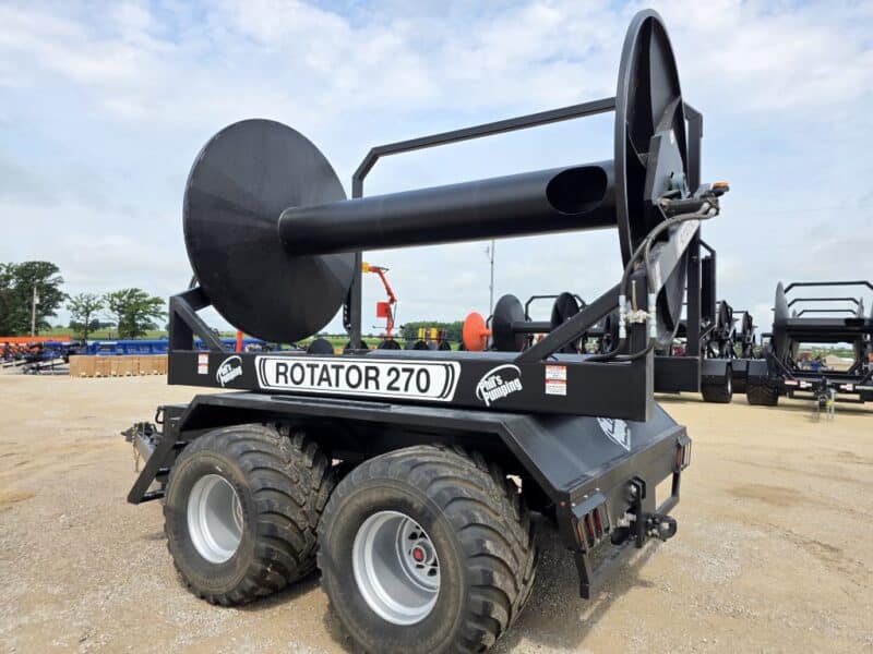 New BLACKOUT Phil’s Pumping Rotator 270 Turn Table Cart, 11-10″ MAX Hose Capacity