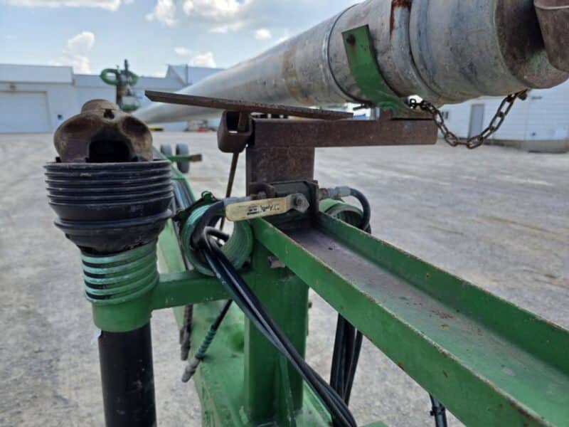 52′ Lagoon Pump with Dual 6″ Outlet Housing. 8″ Discharge Pipe