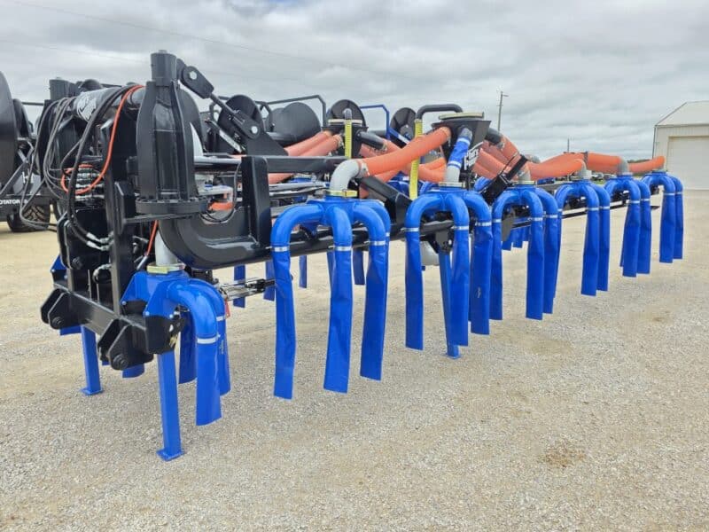 New 56′ Dribble Bar w. H.D. 8″ Stinger w. Mini Manifolds to 4″ Hoses
