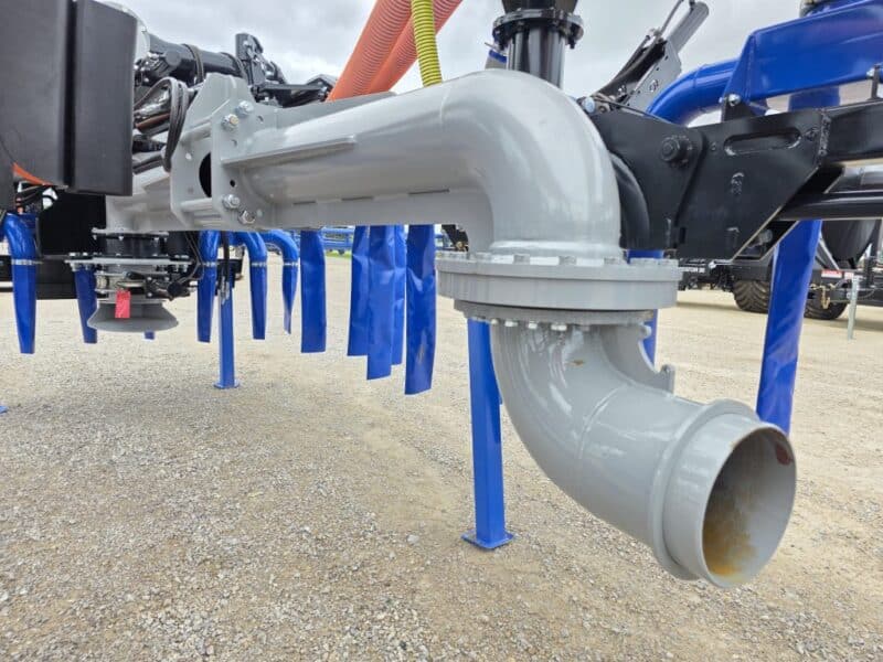 New 56′ Dribble Bar w. H.D. 8″ Stinger w. Mini Manifolds to 4″ Hoses
