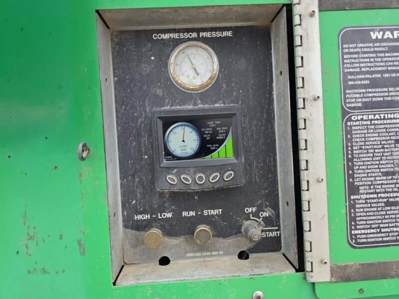 AC-99 375 CFM 2016 Sullivan 4.5L Cummins Engine Air Compressor