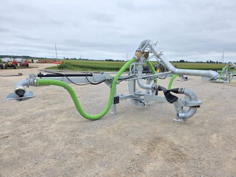 New WER 60′ Splash Pan with Folding Wings-3 Nozzle