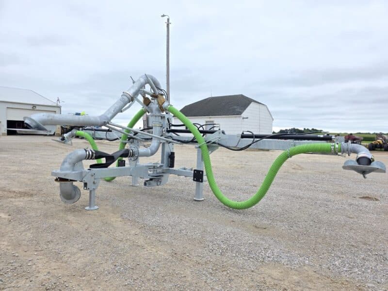 New WER 60′ Splash Pan with Folding Wings-3 Nozzle