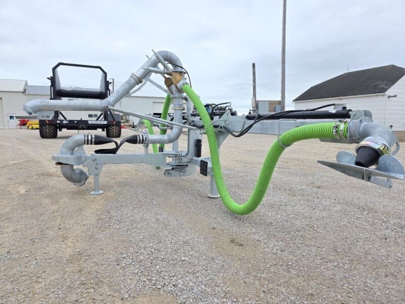New WER 60′ Splash Pan with Folding Wings-3 Nozzle