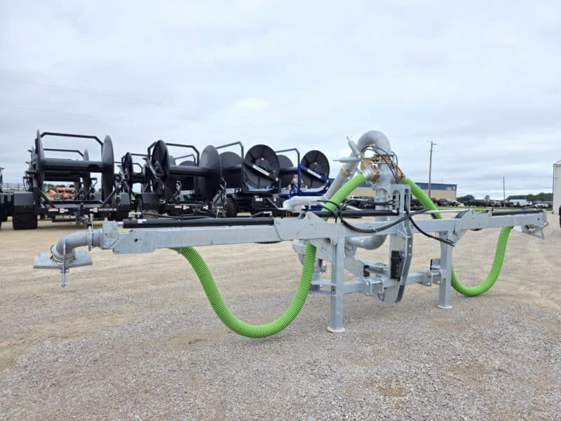 New WER 60′ Splash Pan with Folding Wings-3 Nozzle