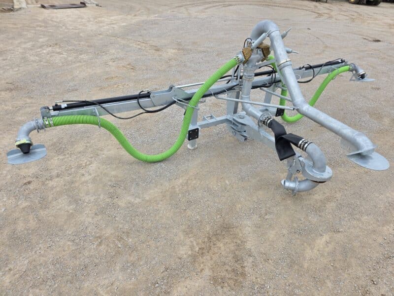 New WER 60′ Splash Pan with Folding Wings-3 Nozzle