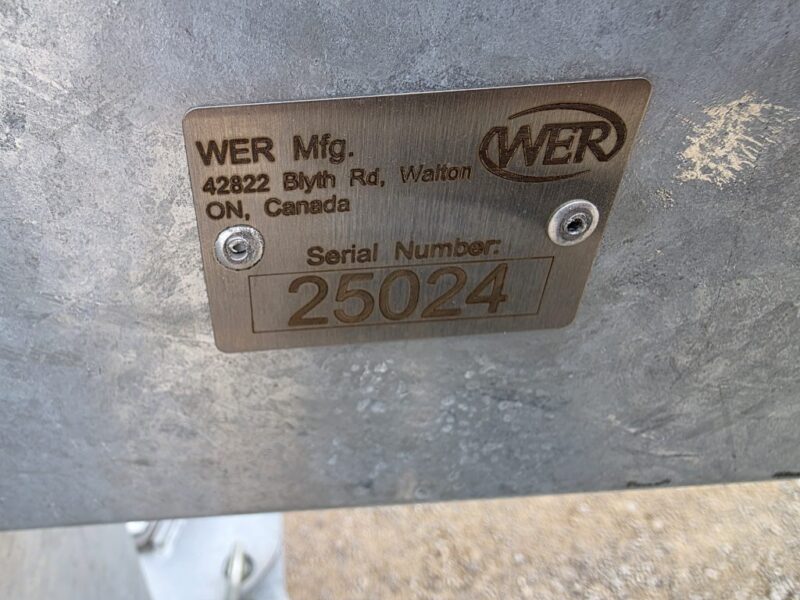 New WER 60′ Splash Pan with Folding Wings-3 Nozzle