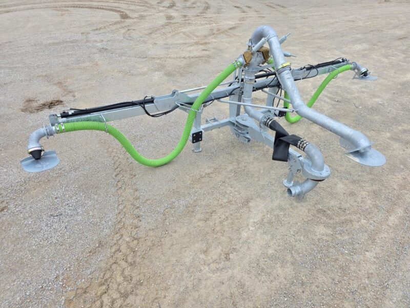 New WER 60′ Splash Pan with Folding Wings-3 Nozzle