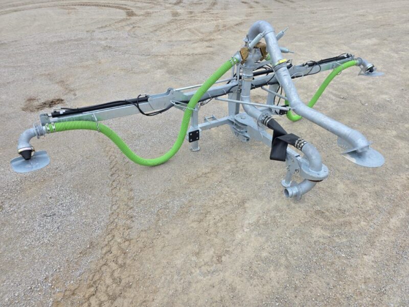 New WER 60′ Splash Pan with Folding Wings-3 Nozzle