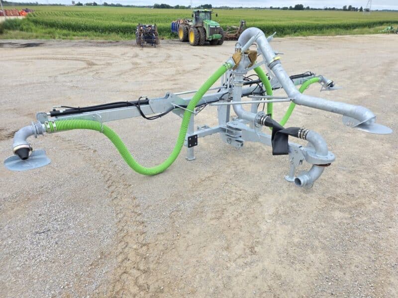 New WER 60′ Splash Pan with Folding Wings-3 Nozzle