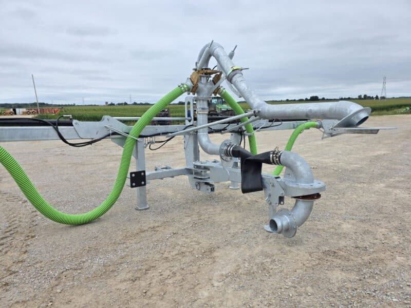 New WER 60′ Splash Pan with Folding Wings-3 Nozzle