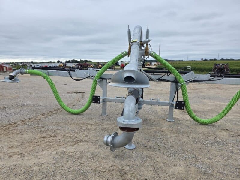 New WER 60′ Splash Pan with Folding Wings-3 Nozzle