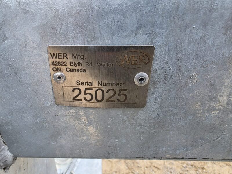 New WER 60′ Splash Pan with Folding Wings-3 Nozzle