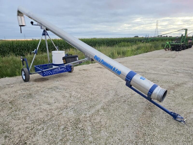 12″x 14″ Phil’s Load Stand w.Basket, Foam Injection, Wheel Jacks & Lights.
