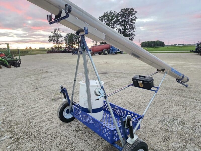 12″x 14″ Phil’s Load Stand w.Basket, Foam Injection, Wheel Jacks & Lights.