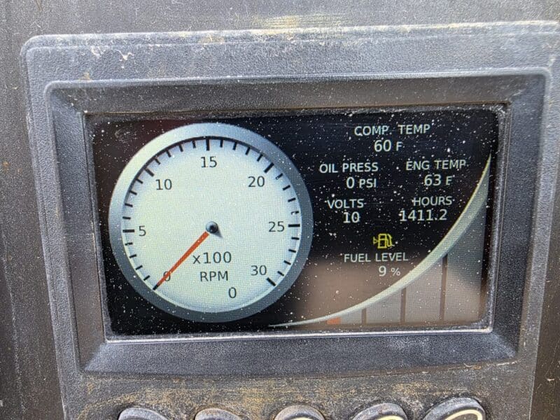 AC-100 375 CFM 2016 Sullivan 4.5L Cummins Engine Air Compressor