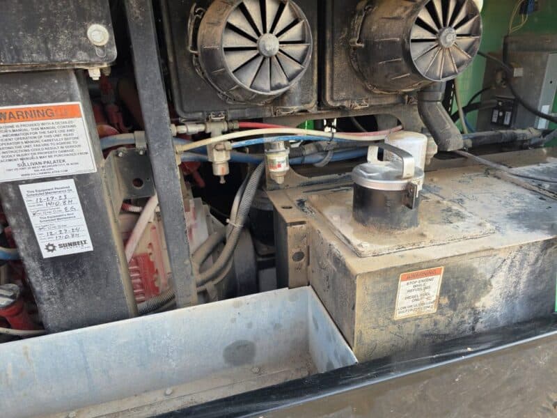 AC-100 375 CFM 2016 Sullivan 4.5L Cummins Engine Air Compressor
