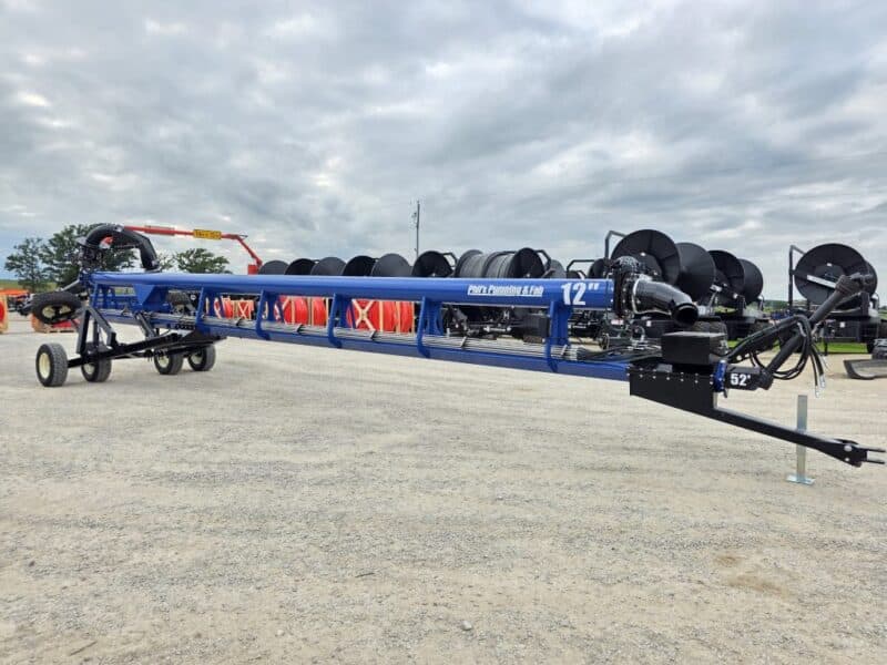 New 52ft Phil’s 12″ Turbo Blaster Lagoon Pump w/ 10″ Agitation Gun & Outrigger Wheels