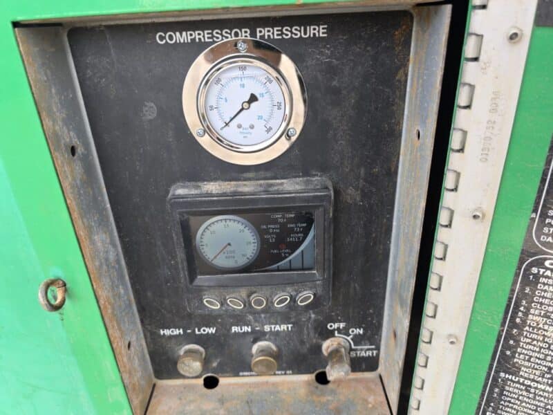 AC-100 375 CFM 2016 Sullivan 4.5L Cummins Engine Air Compressor