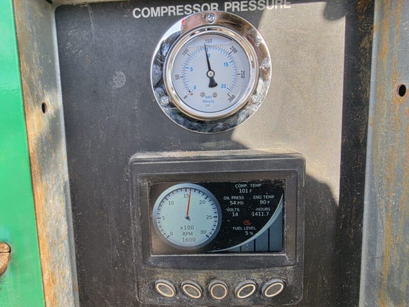 AC-100 375 CFM 2016 Sullivan 4.5L Cummins Engine Air Compressor