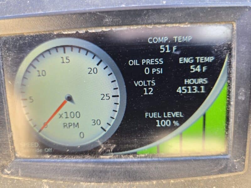 AC-99 375 CFM 2016 Sullivan 4.5L Cummins Engine Air Compressor