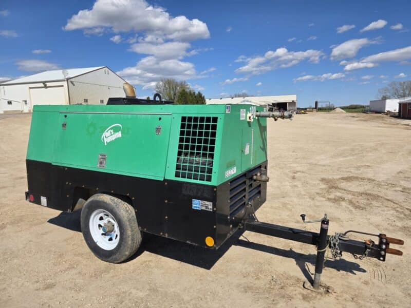 AC-100 375 CFM 2016 Sullivan 4.5L Cummins Engine Air Compressor