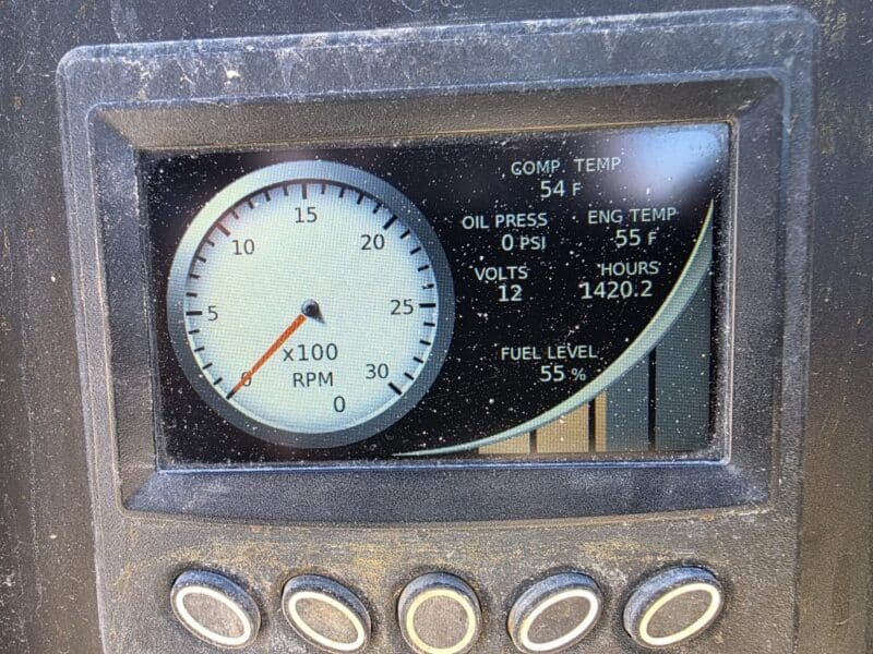 AC-100 375 CFM 2016 Sullivan 4.5L Cummins Engine Air Compressor