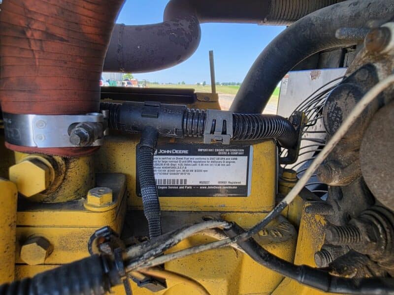 AC-101 375 CFM 2016 Sullair 4.5L John Deere Engine Air Compressor