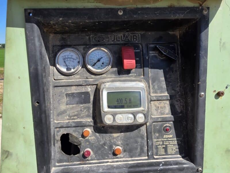 AC-101 375 CFM 2016 Sullair 4.5L John Deere Engine Air Compressor