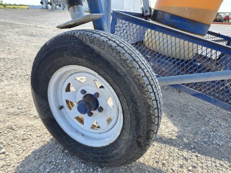 12″ Phil’s Load Stand w.Basket, Tire Locks, Load Lights & De-Foamer