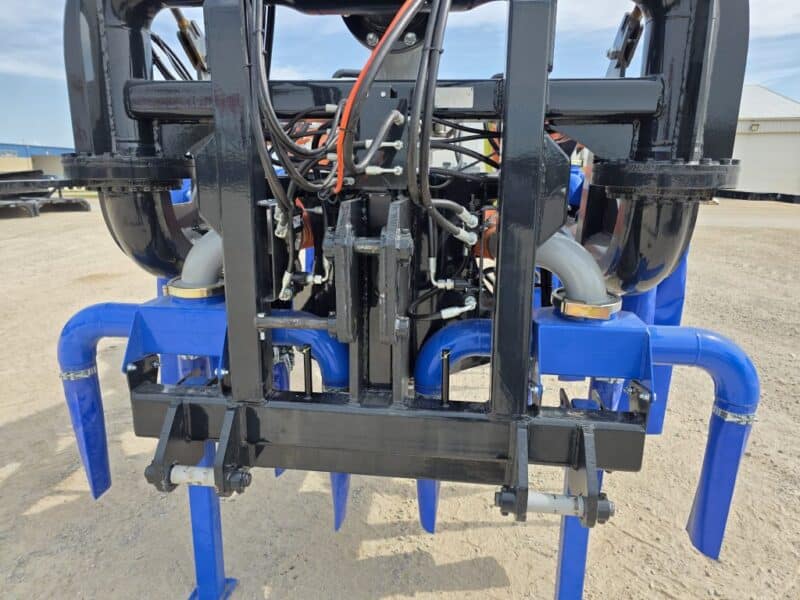 48′ Dribble Bar w. H.D. 6″ Stinger w. Mini Manifolds to 4″ Hoses