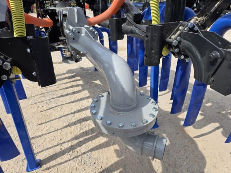 48′ Dribble Bar w. H.D. 6″ Stinger w. Mini Manifolds to 4″ Hoses