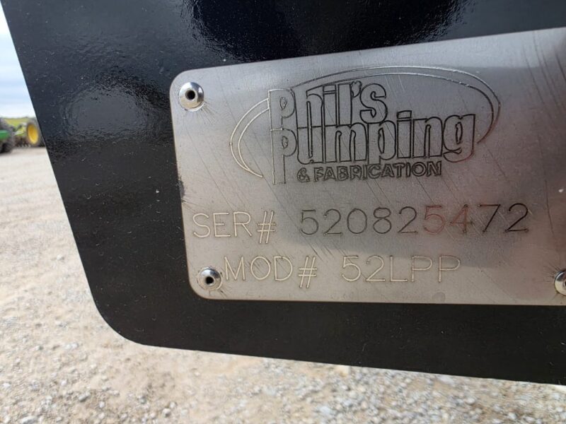 New 12″ Phil’s Pumping 52′ Load Only Lagoon Pump