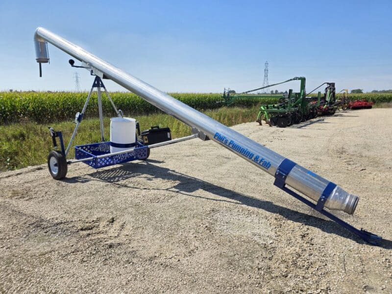 12″ Phil’s Load Stand w.Basket, Foam Injection, Wheel Jacks & Lights.