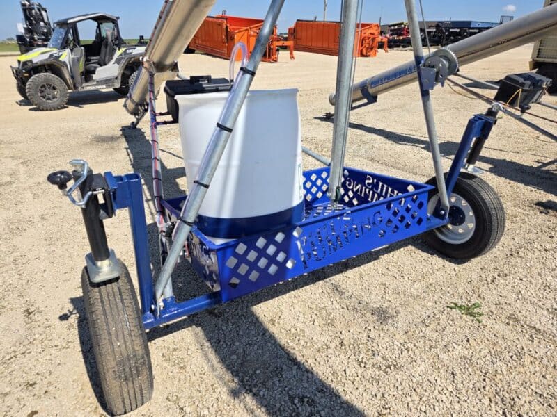 12″ Phil’s Load Stand w.Basket, Foam Injection, Wheel Jacks & Lights.