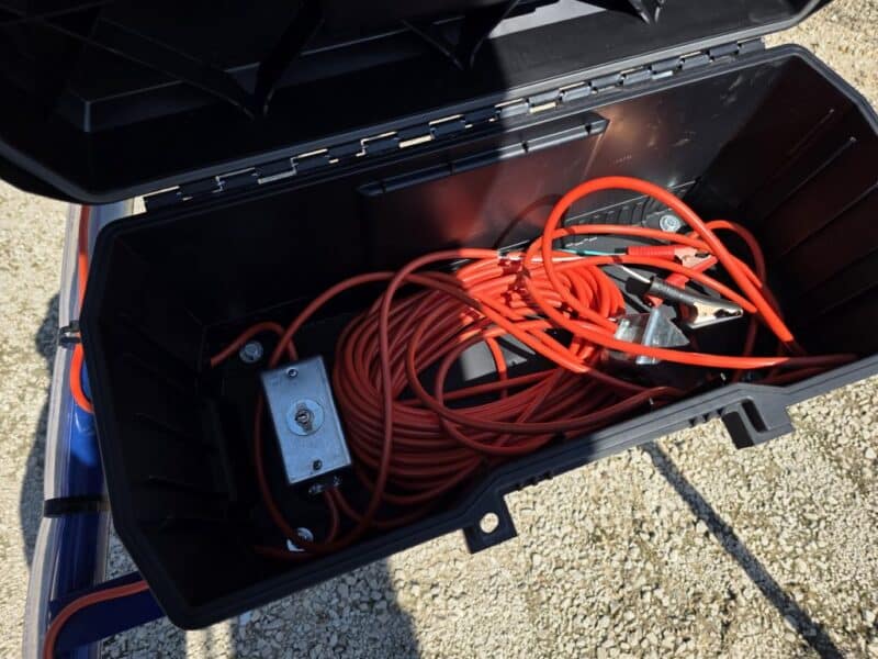 12″ Phil’s Load Stand w.Basket, Foam Injection, Wheel Jacks & Lights.