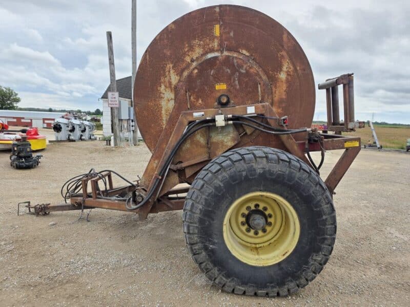 Hydro Hose Reel Holds 1 Mile of 6″ Hose