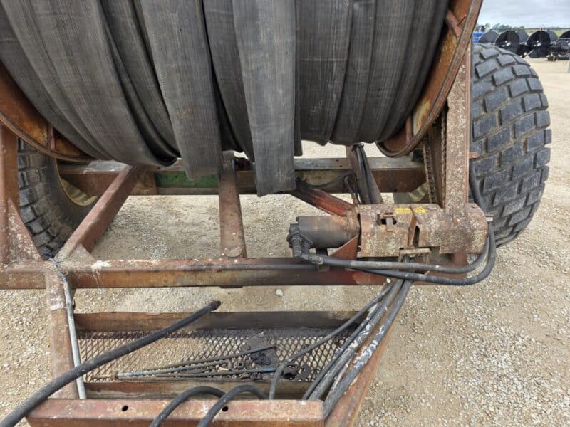 Hydro Hose Reel Holds 1 Mile of 6″ Hose