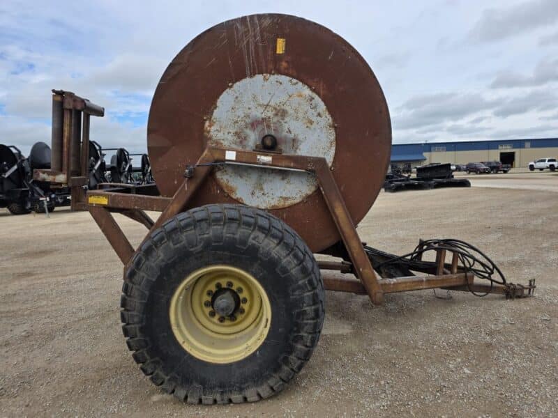 Hydro Hose Reel Holds 1 Mile of 6″ Hose