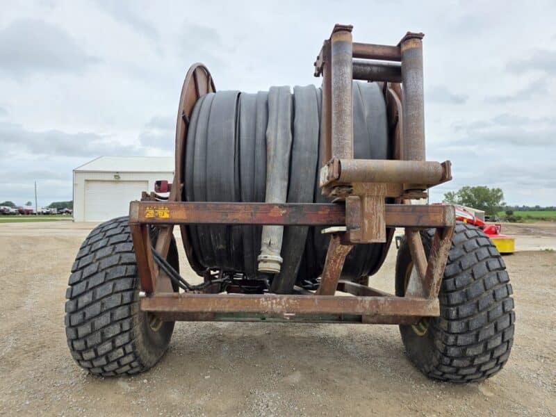 Hydro Hose Reel Holds 1 Mile of 6″ Hose