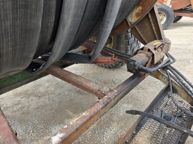 Hydro Hose Reel Holds 1 Mile of 6″ Hose