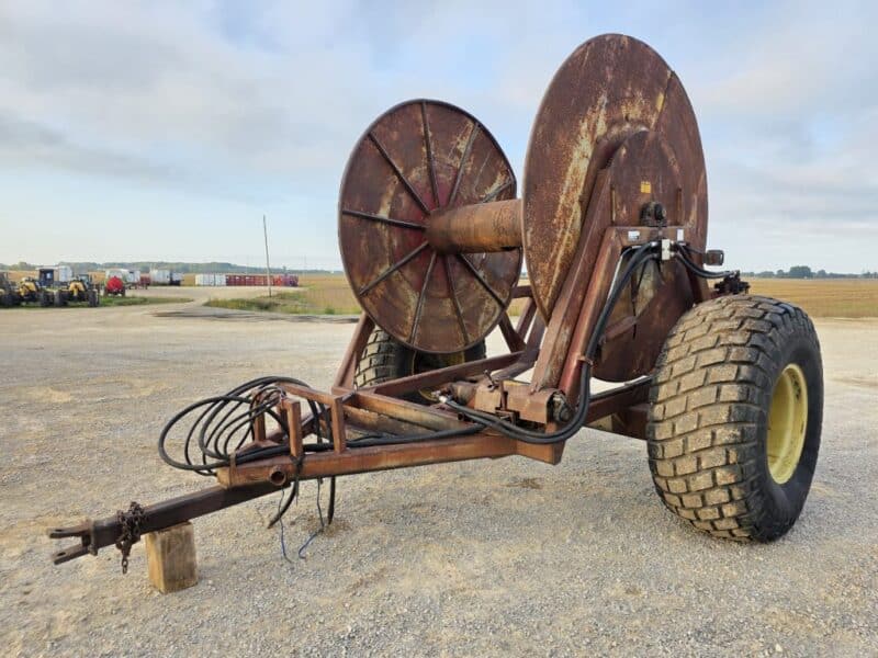 Hydro Hose Reel Holds 1 Mile of 6″ Hose